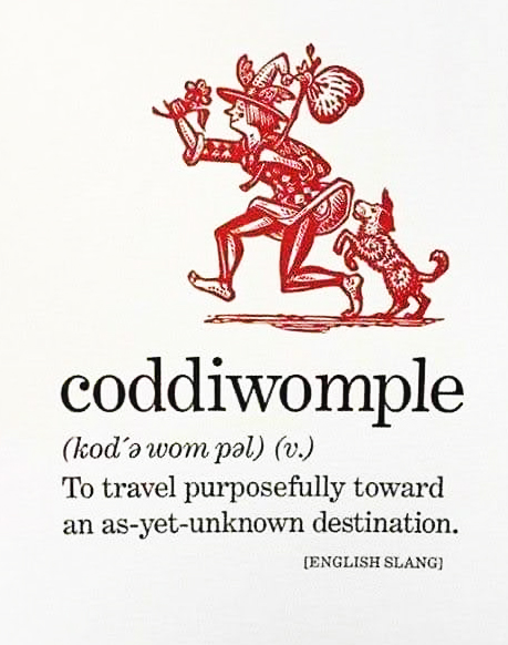 Coddiwomple